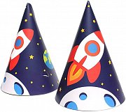 Party kloboučky s raketou