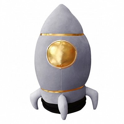 Plyšová raketa polštář
