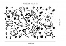 Samolepky na zeď Galaxie